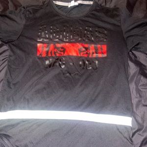 Men adidas shirt Size M color Black